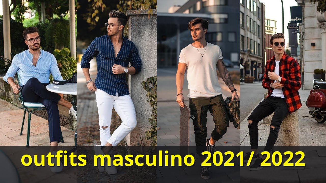 Outfit Casuales para hombres/ Ropa Casual Para jovenes 2021/ 2022