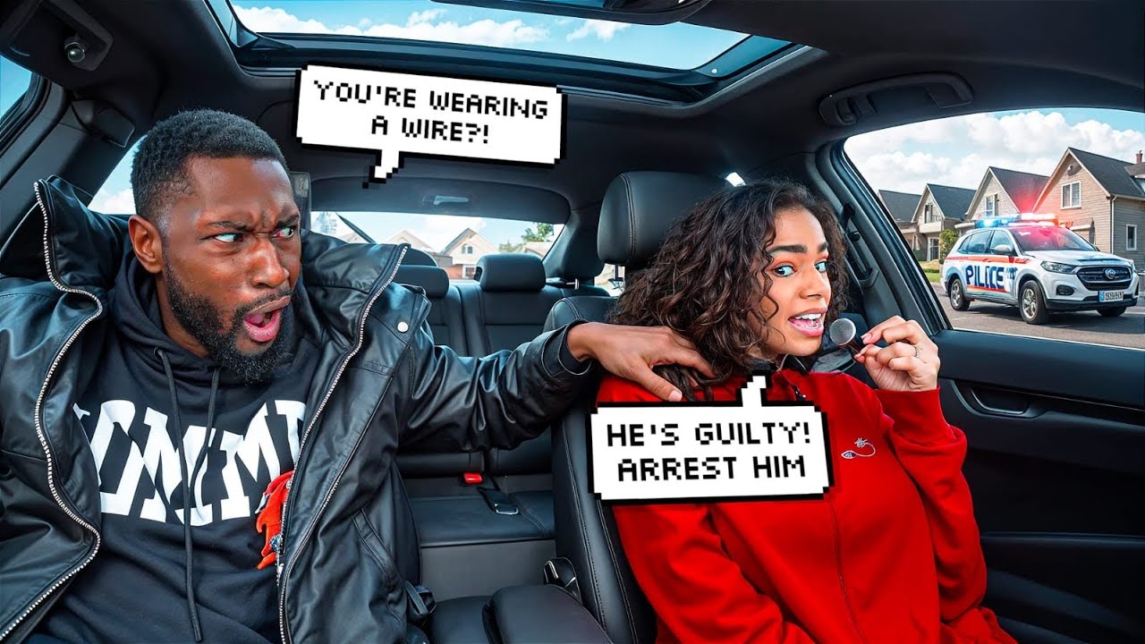 Wearing a WIRE To SNITCH On My Fiance PRANK! *HE SNAPS*