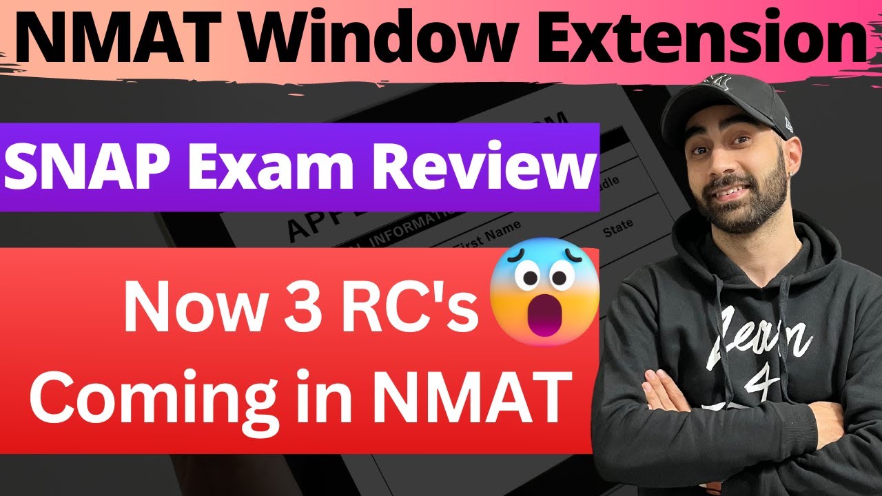 NMAT Window Extension | SNAP Exam Slot 1 Review #nmat #snap #nmatexam #snapexam