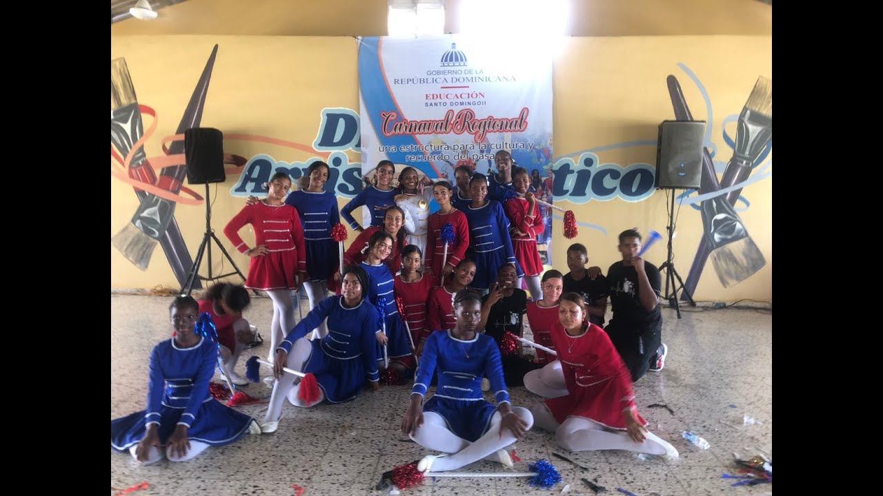 Fuimos a  el liceo  Pedro Mir y ¡¡Esto paso!!
