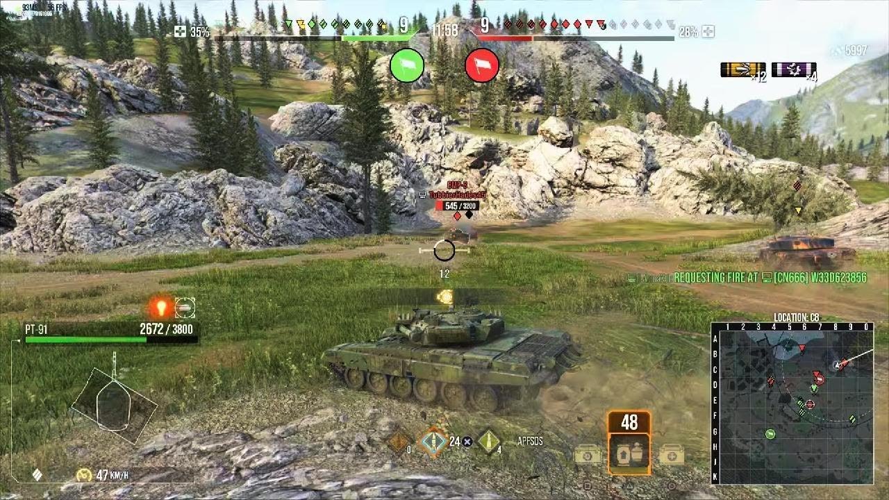 World of Tanks, PT 91