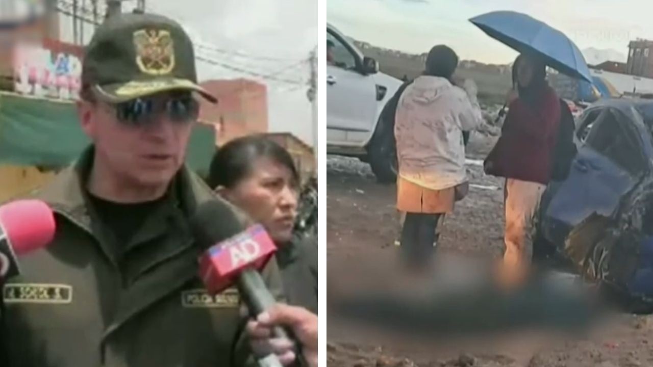 Policía denuncia agresiones durante el operativo del accidente aéreo en El Alto