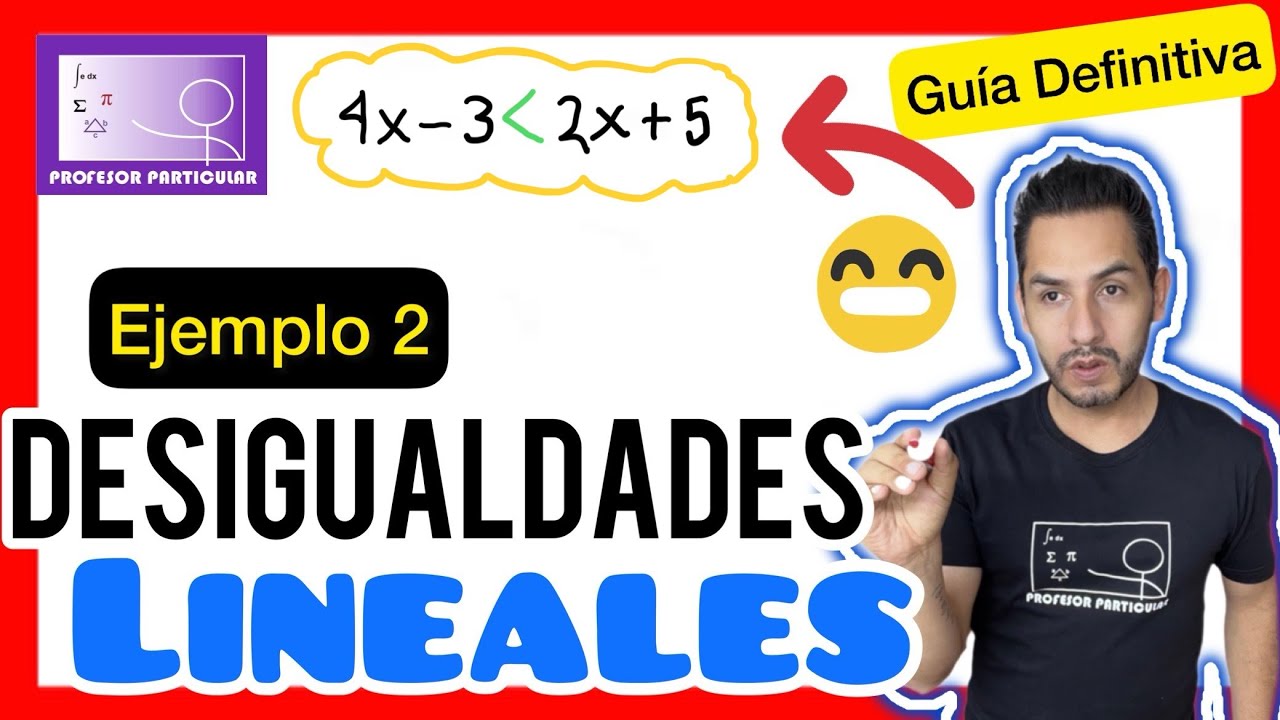 ✅DESIGUALDADES LINEALES [𝙎𝙪𝙥𝙚𝙧 𝙁&aacute;𝙘𝙞𝙡 𝙮 𝙧&aacute;𝙥𝙞𝙙𝙤 😎​🫵​💯​] &Aacute;lgebra y Prec&aacute;lculo