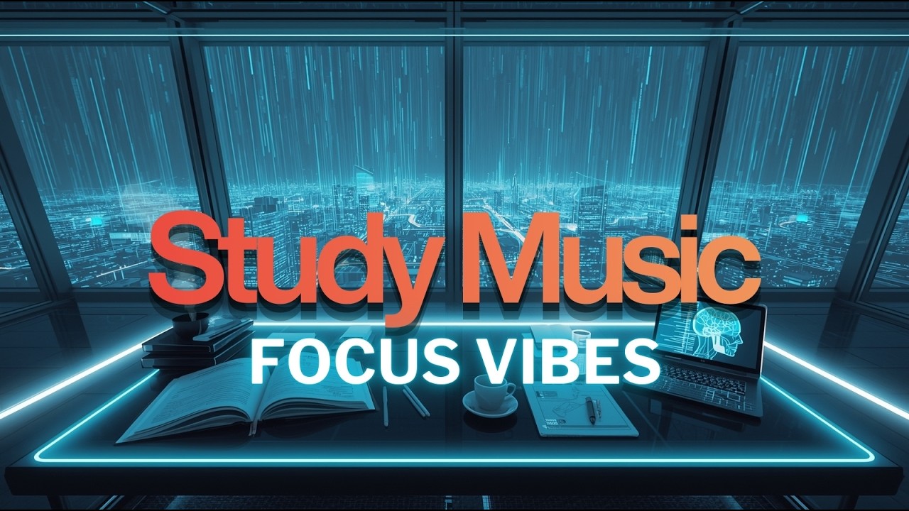 Nighttime Study vibes - Lofi Nursing & Biology Focus Music. #backgroundmusic #lofi #deepwork #tron
