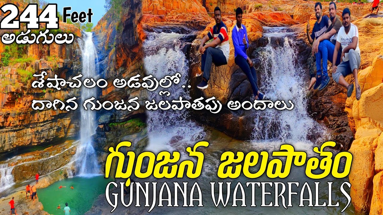 Gunjana Waterfalls #trekking #sheshachalamforest #waterfalls #koduru #forest #tirupati #hiddenplace