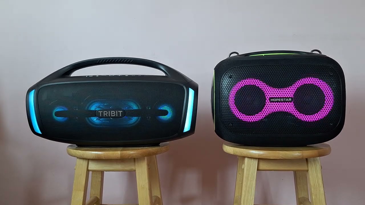 Tribit Stormbox Blast2 vs Hopestar Partybox