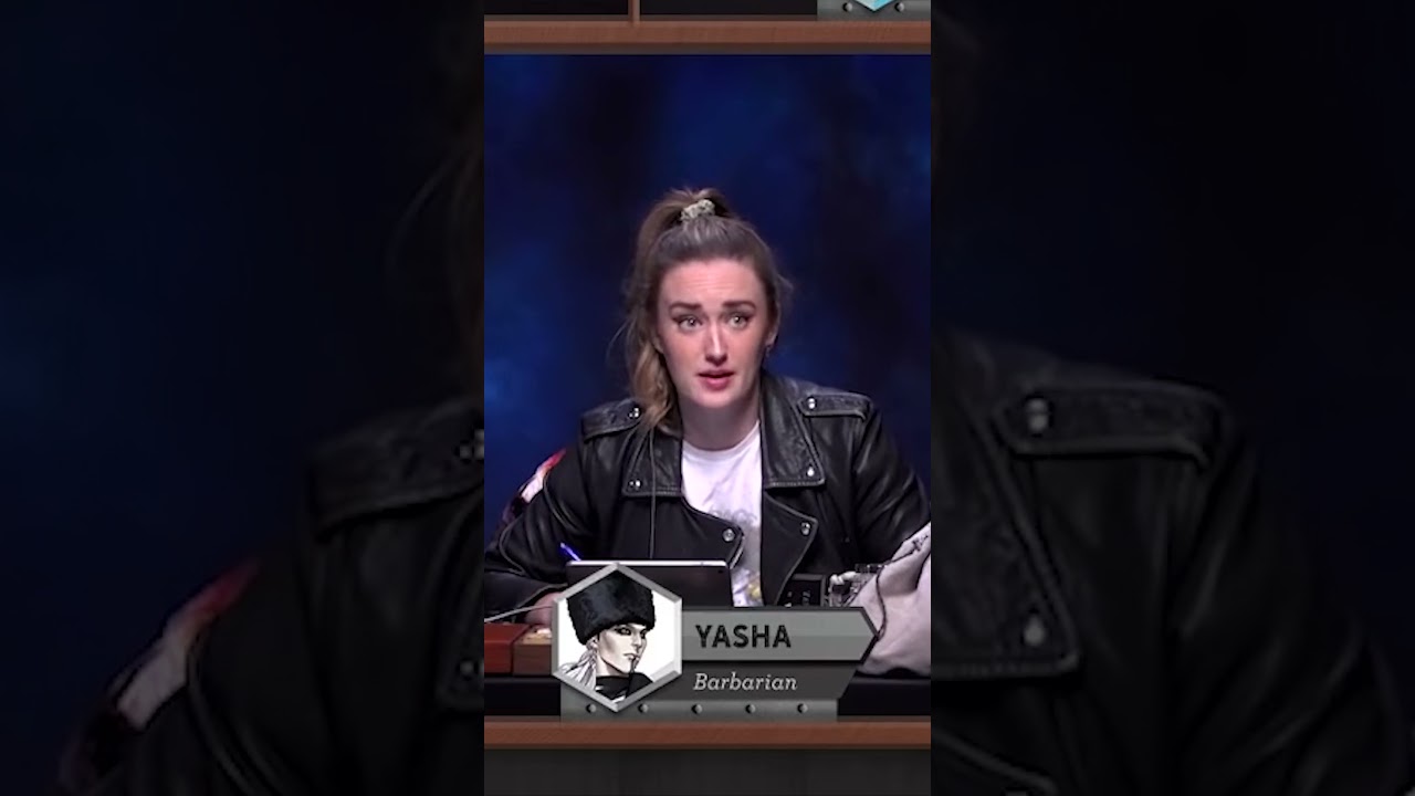 Travis and Ashley share a braincell #criticalrole #dnd