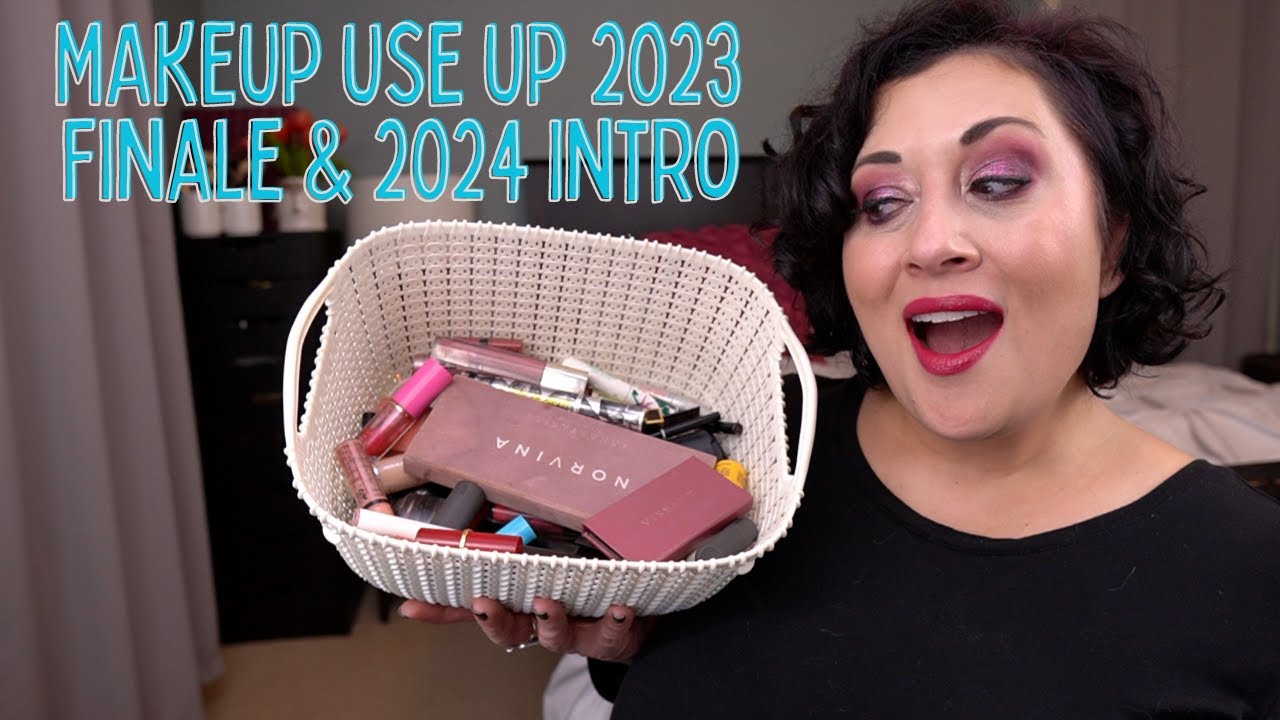 Makeup Use Up | Going Through the Numbers! | 2023 FINALE & 2024 INTRO!!