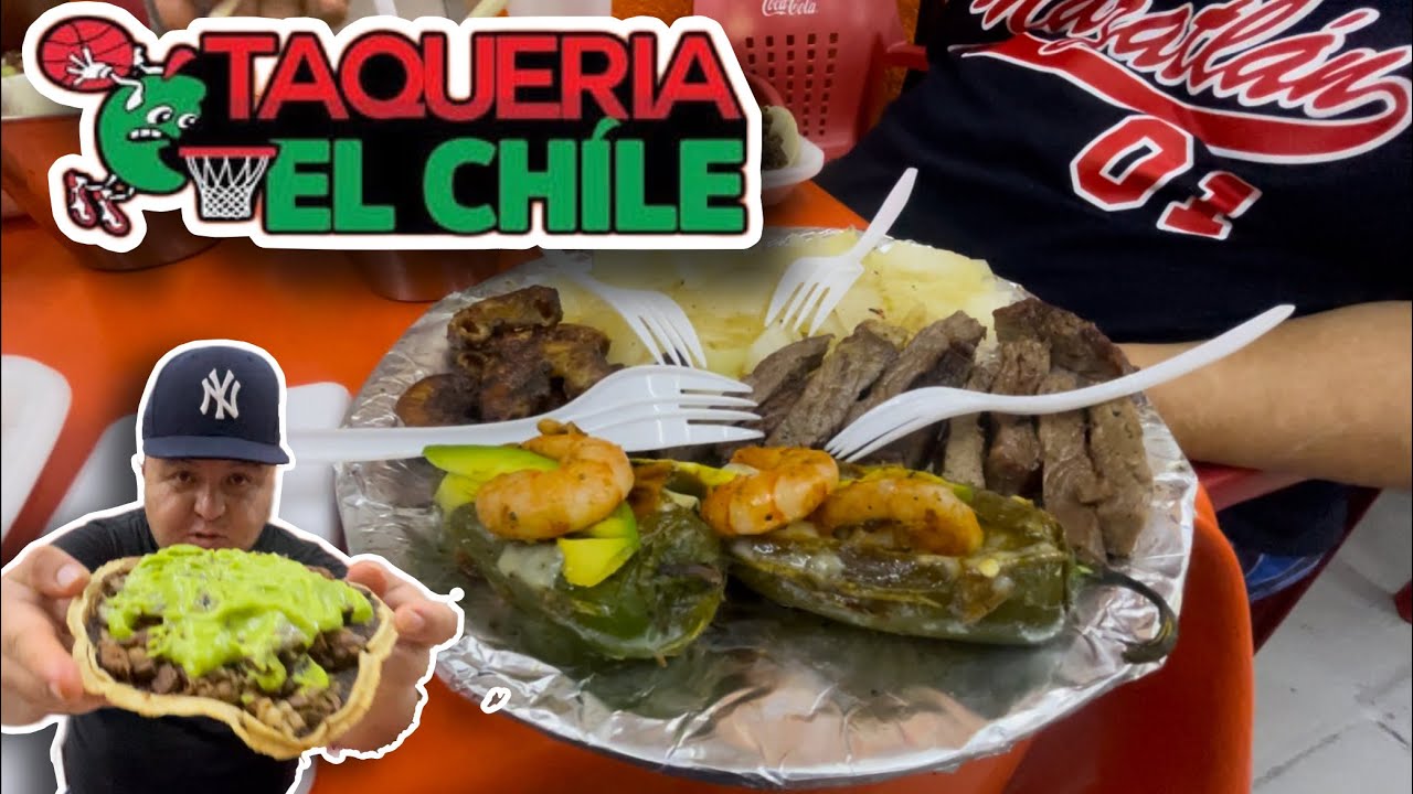 Taqueria “EL CHILE” en Mazatlán de las mejores taquerías para comer en Mazatlán en la zona turística