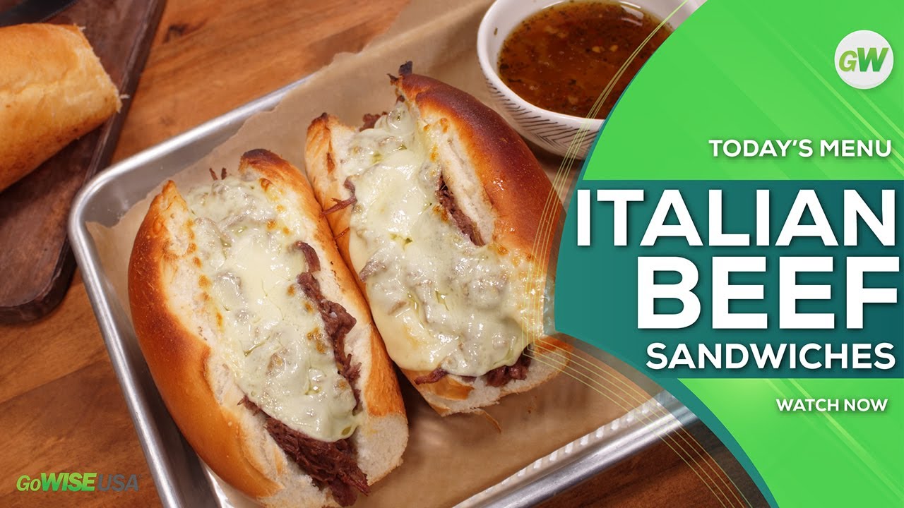 Pressure Cooker Italian Beef Sandwiches