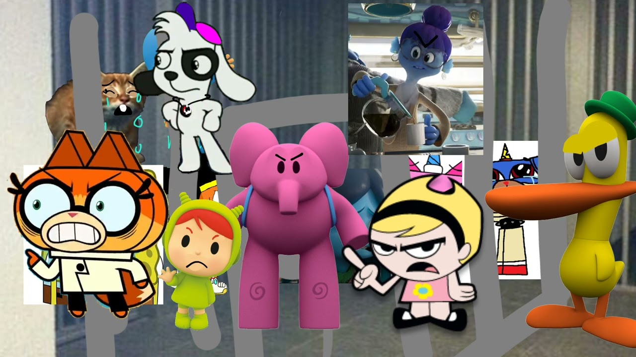 Pocoyo Obtiene Castigo T2 EP Tira La Basura Por La Ventana Auto Y Son Castigados