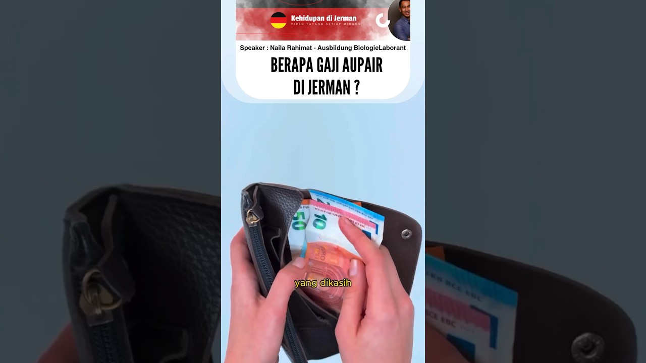Uang saku Aupair di jerman berapa sih ? yuk tanya Naila Rahimat #aupair