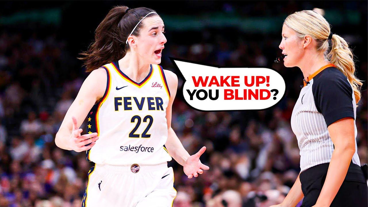 10 Times CORRUPT WNBA Refs BLATANTLY SCREWED Caitlin Clark, These Will SHOCK You!