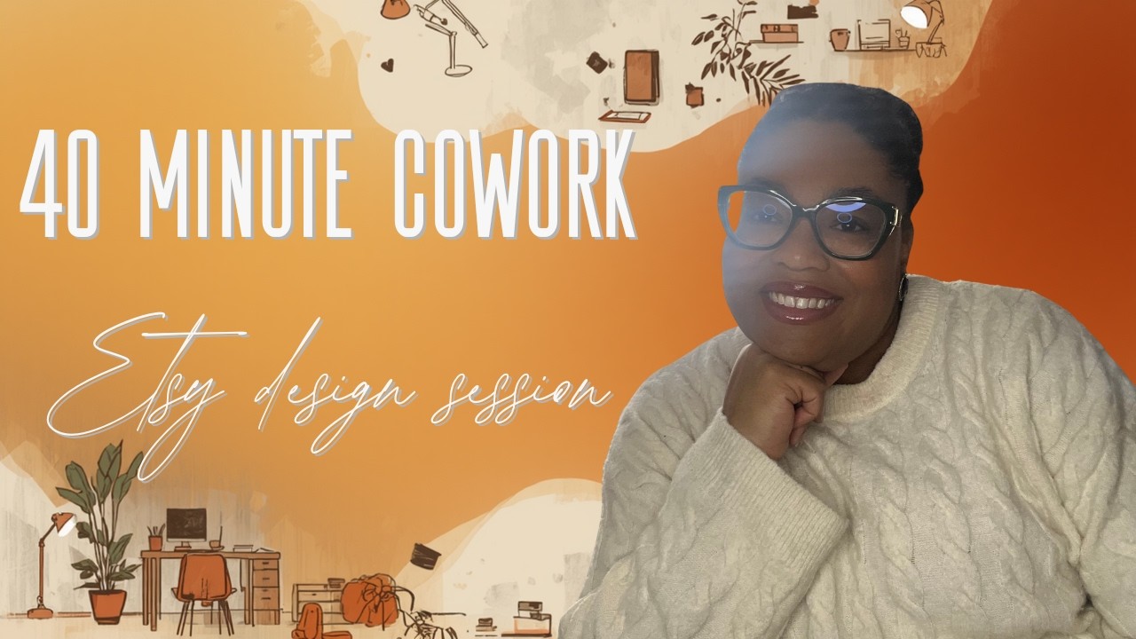40 Minute Etsy Shop Coworking Session