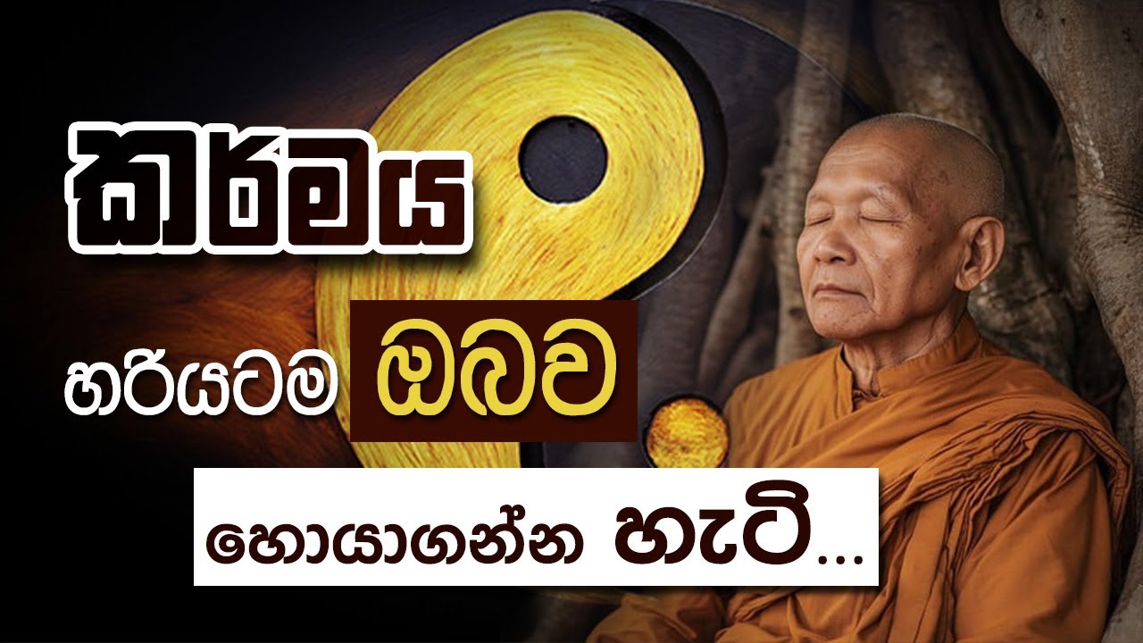 කර්මය හරියටම ඔබව හොයාගන්න හැටි...​ | Niwan Dakimu