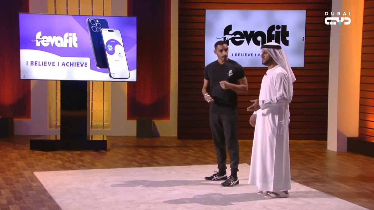 شارك تانك دبي | تطبيق لتحفيز الأشخاص لممارسة الرياضة يطالب بـ 1.5 مليون درهم مقابل 8%