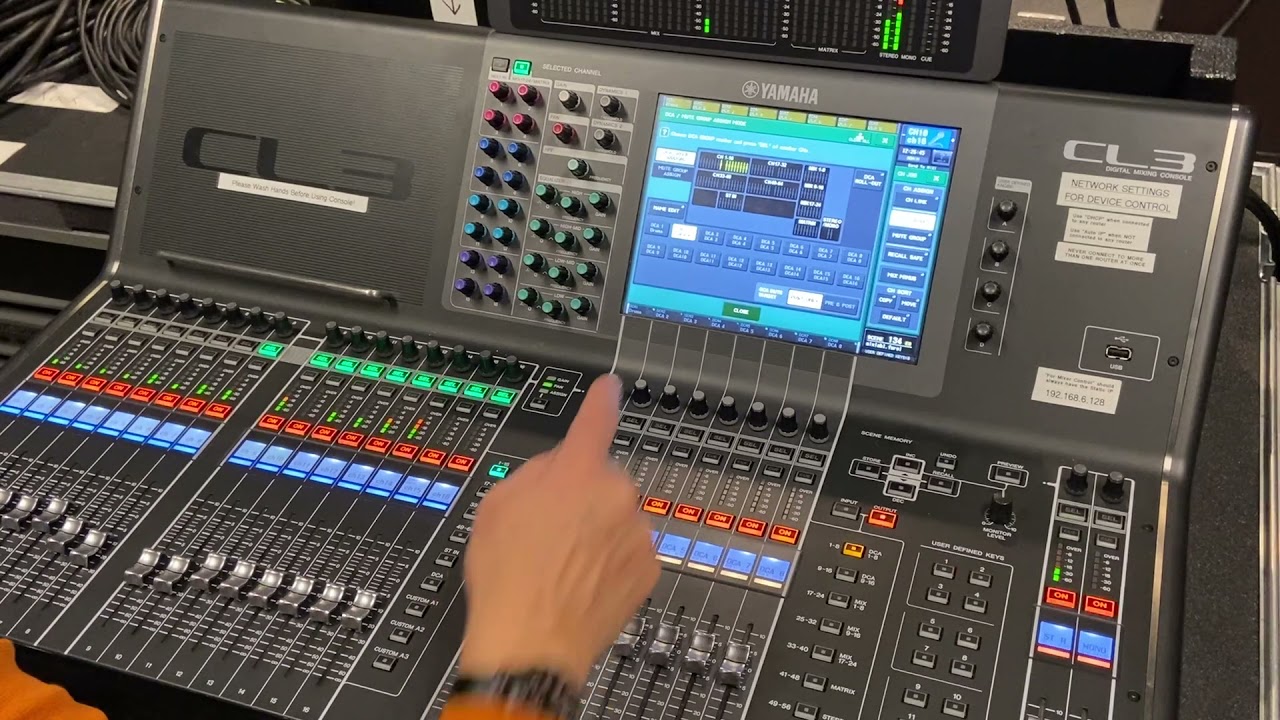 Yamaha CL3 Mixing 9 DCA