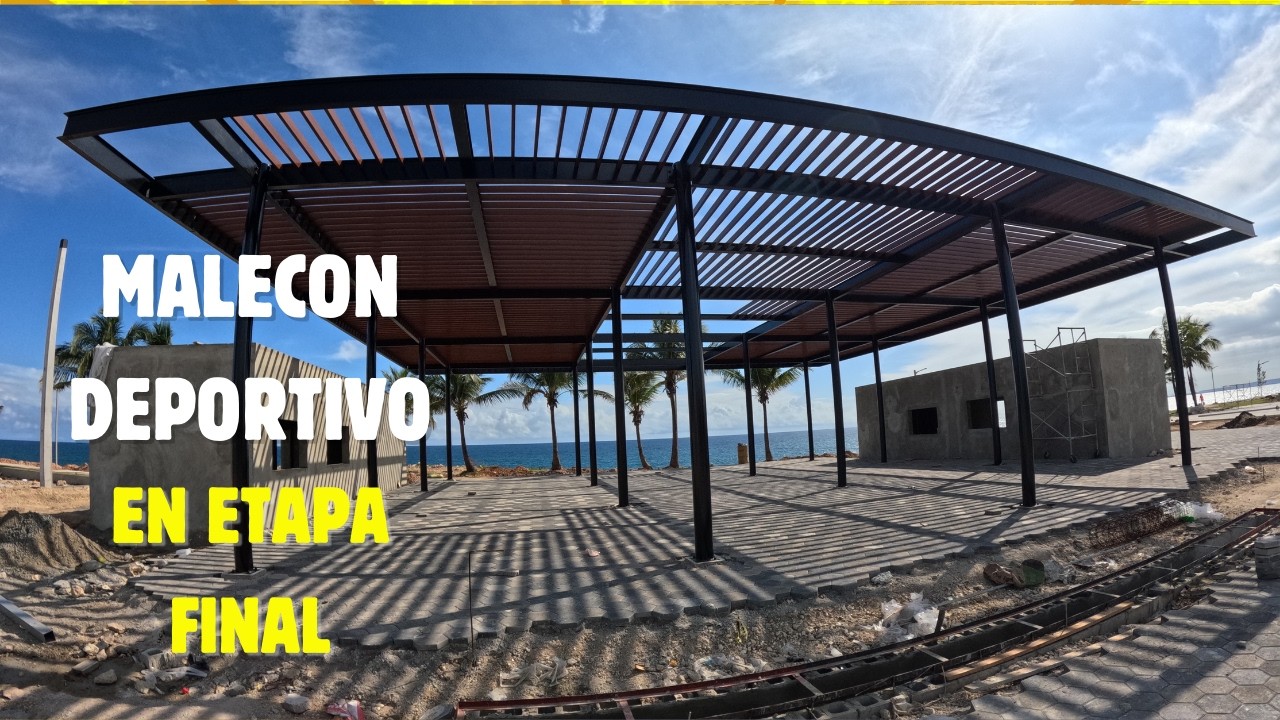 malecón Deportivo en Etapa final