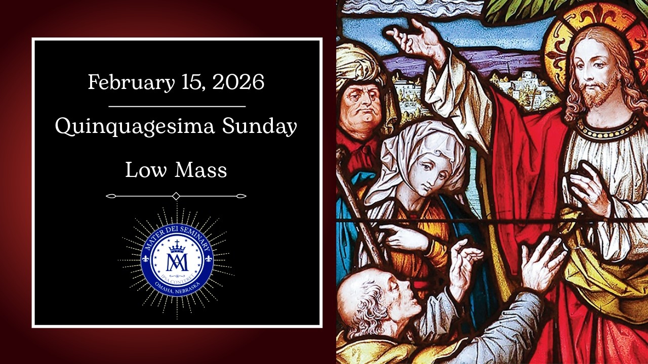 Quinquagesima Sunday 2026