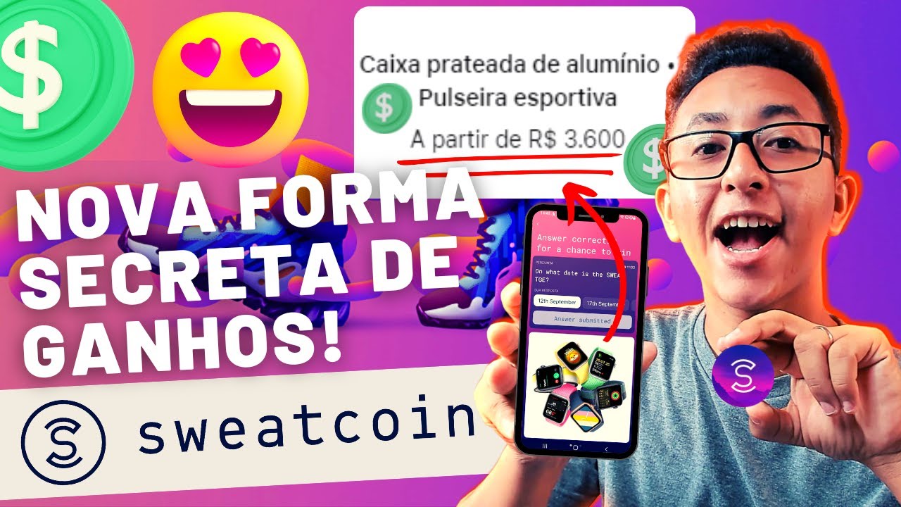 Sweatcoin: Nova Forma Secreta de Ganhar Recompensas no App Sweatcoin! Ganhei um Apple Watch SE?