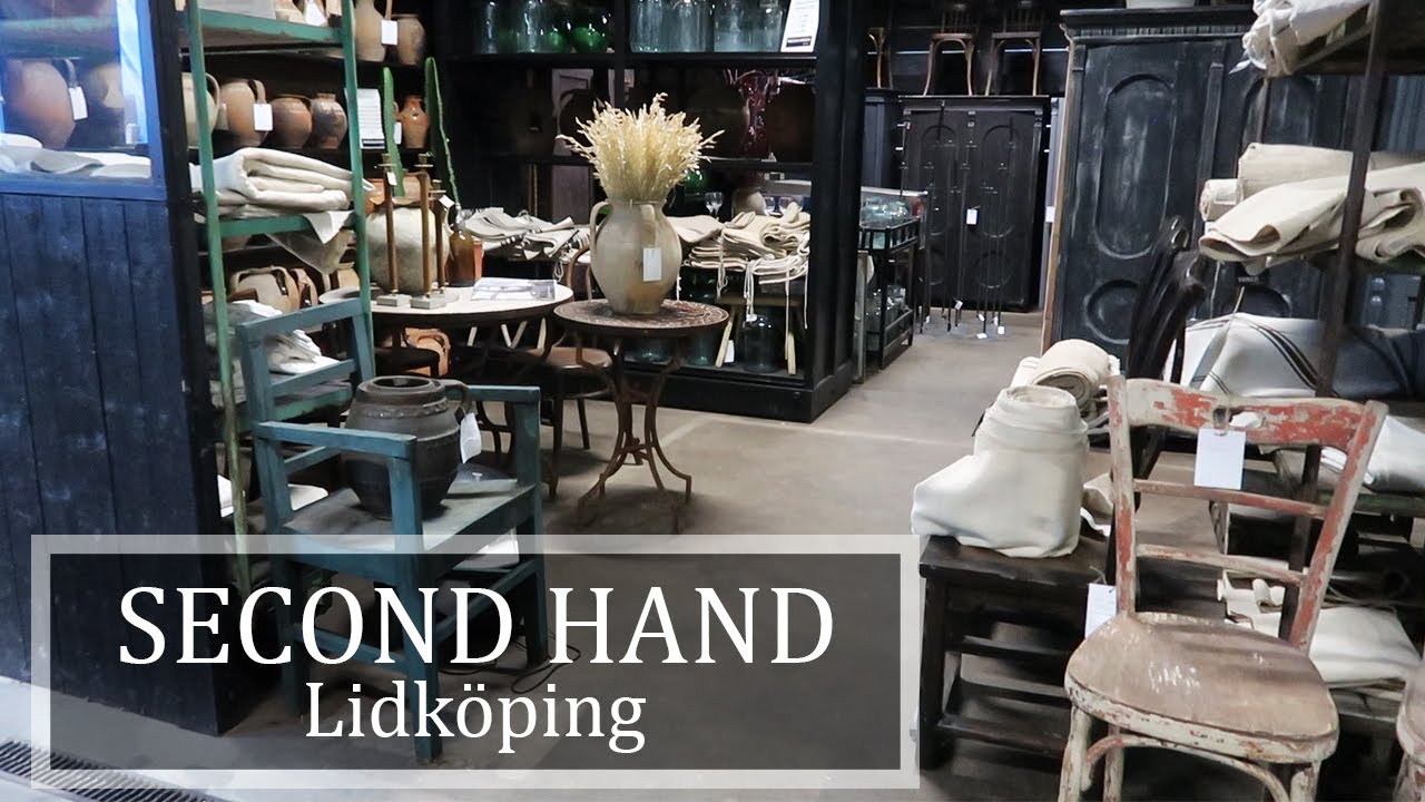 SECOND HAND | Vi bes&ouml;ker 4 second hand butiker i Lidk&ouml;ping