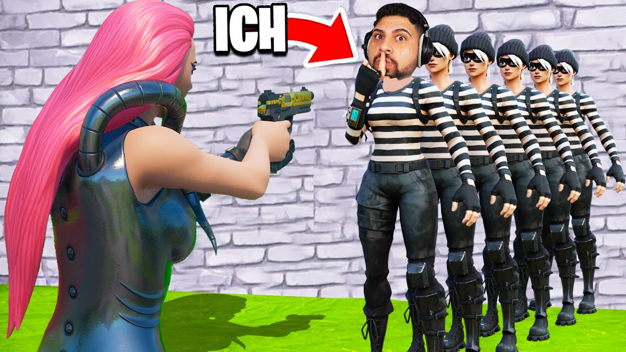 1 IMPOSTER vs 1000 NPCs in Fortnite!