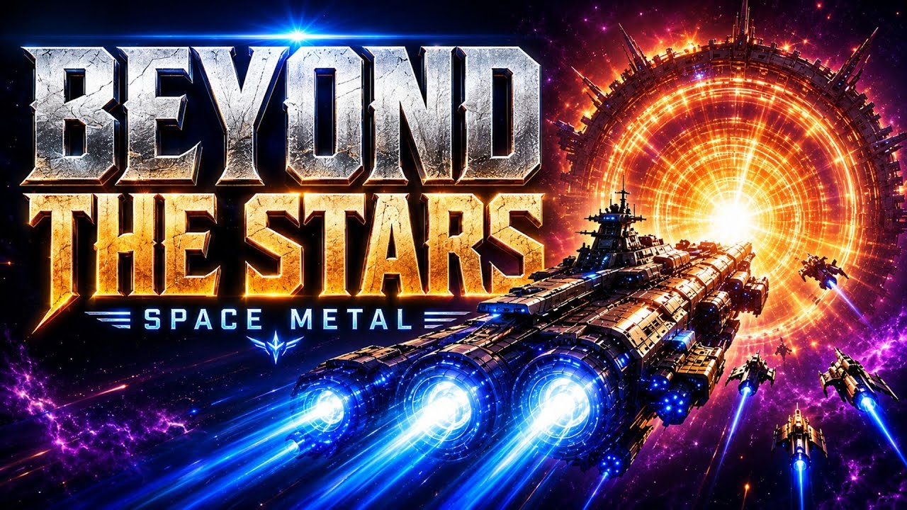 Epic Space Synth Metal &ndash; Battle Beyond the Stars | Heroic Cosmic Metal Journey