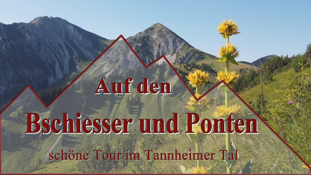 Tannheimer Tal, Ponten und Bschiesser
