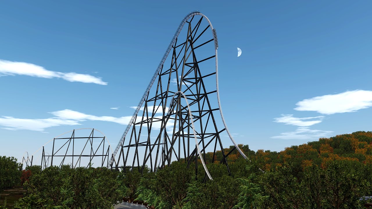 400 FT+ New Gen Intamin (World's longest roller coaster) | No Limits 2 Concept