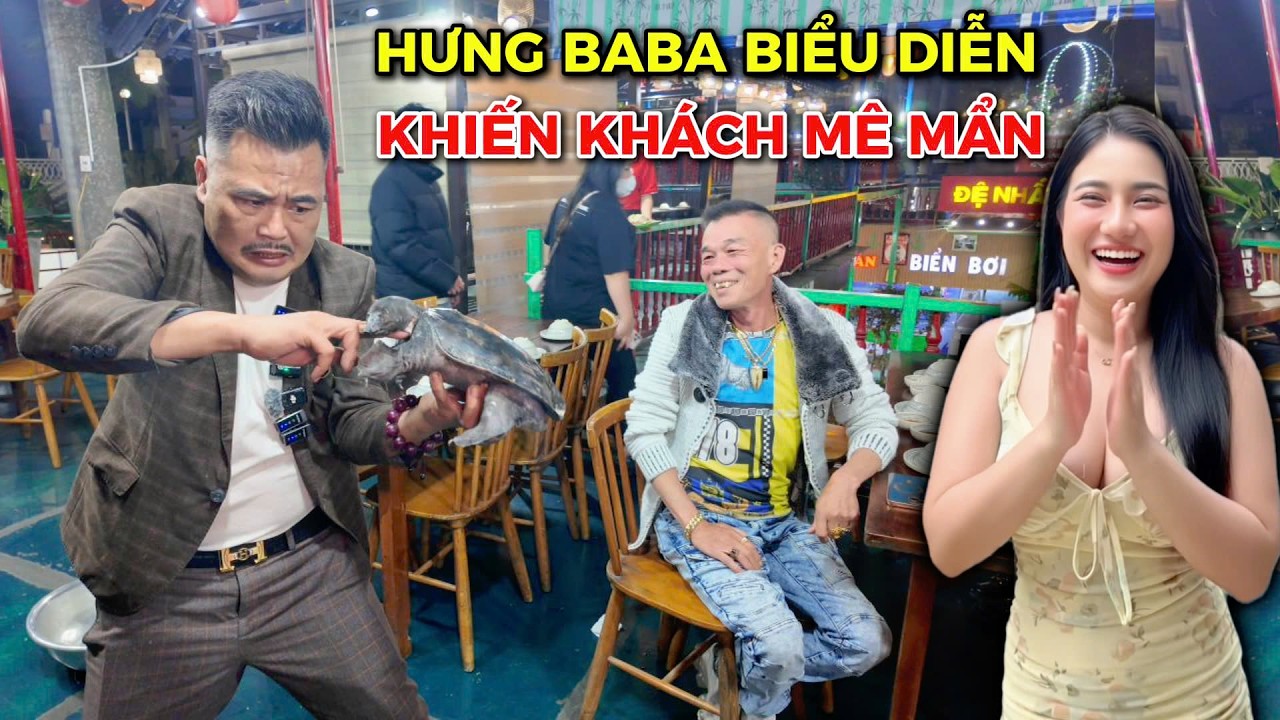 HƯNG BABA BIỂU DIỄN KHIẾN KHÁCH ĂN MÊ MẨN, BÍ QUYẾT NẤU ĂN 1000 NĂM ĐƯỢC CHIA SẺ
