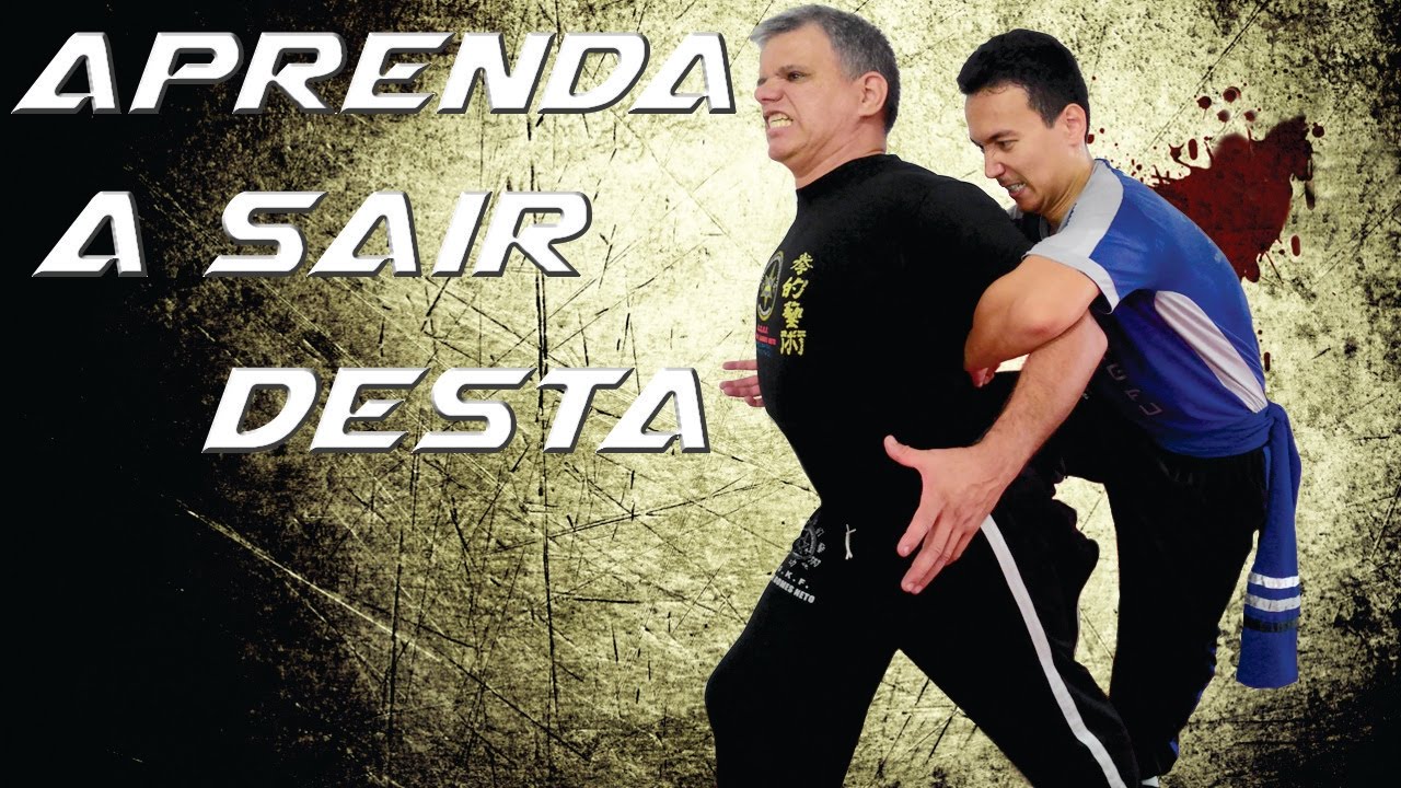 COMO SAIR de um Agarramento Pelas Costas #ArtesMarciais e Defesa Pessoal Kung Fu
