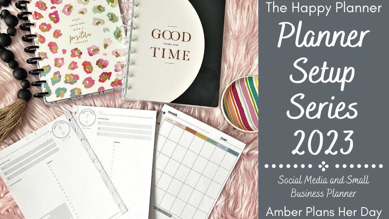 Planner Setup Series 2023 | Classic Monthly and Dashboard Layout | Social Media and Small Business