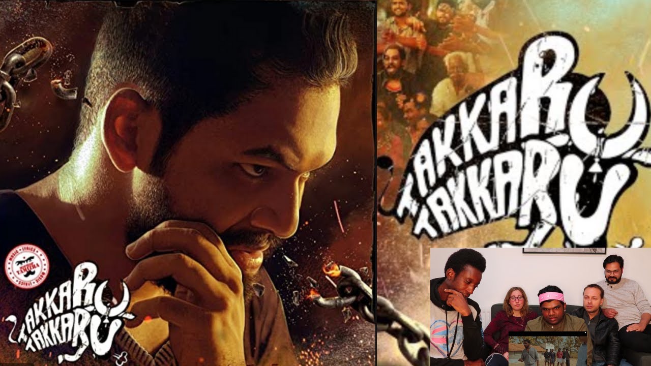TAKKARU TAKKARU song Reaction | Hiphop Tamizha | WUNDERBAR REACTIONS