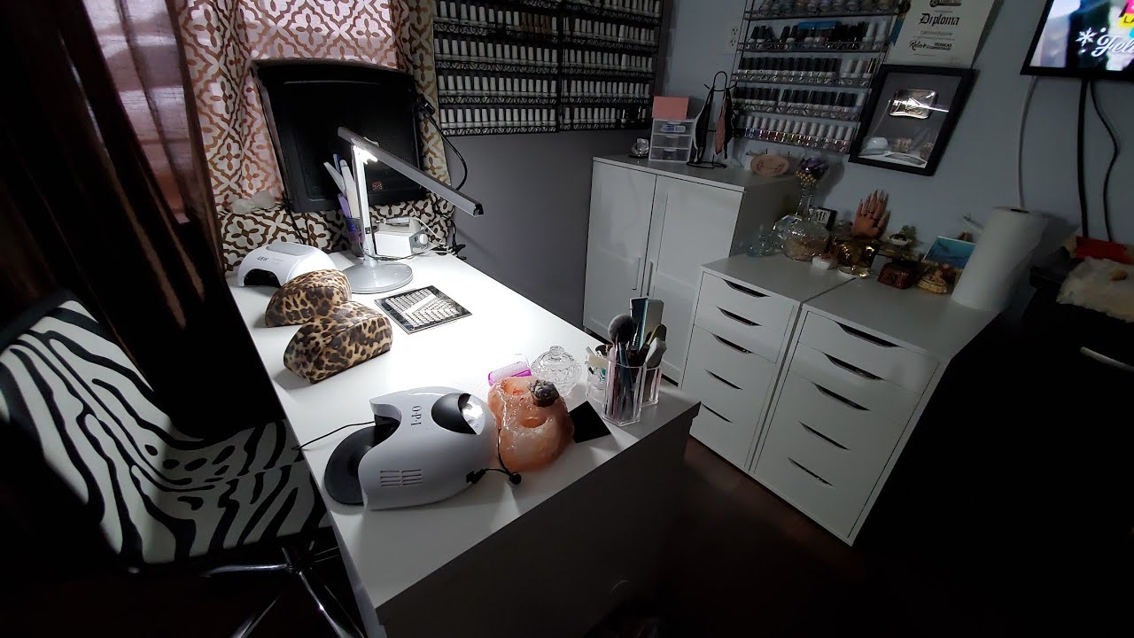 Mi nueva mesa de manicura de Ikea