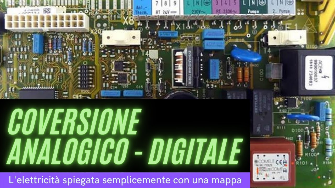 Elettronica semplice: COVERSIONE ANALOGICO - DIGITALE