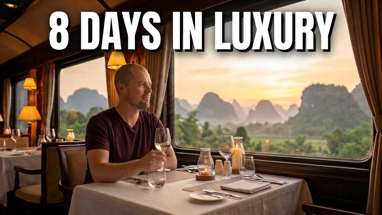 8 days on a Luxury Sleeper Train in Vietnam