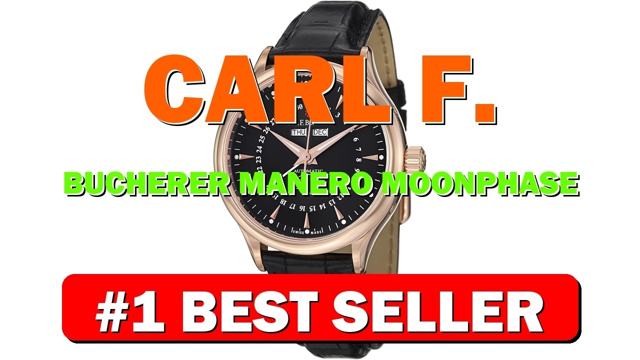 Carl F. Bucherer Manero MoonPhase Men's Automatic Rose Gold Watch 00.10909.03.33.01 - B00FM8D9QC