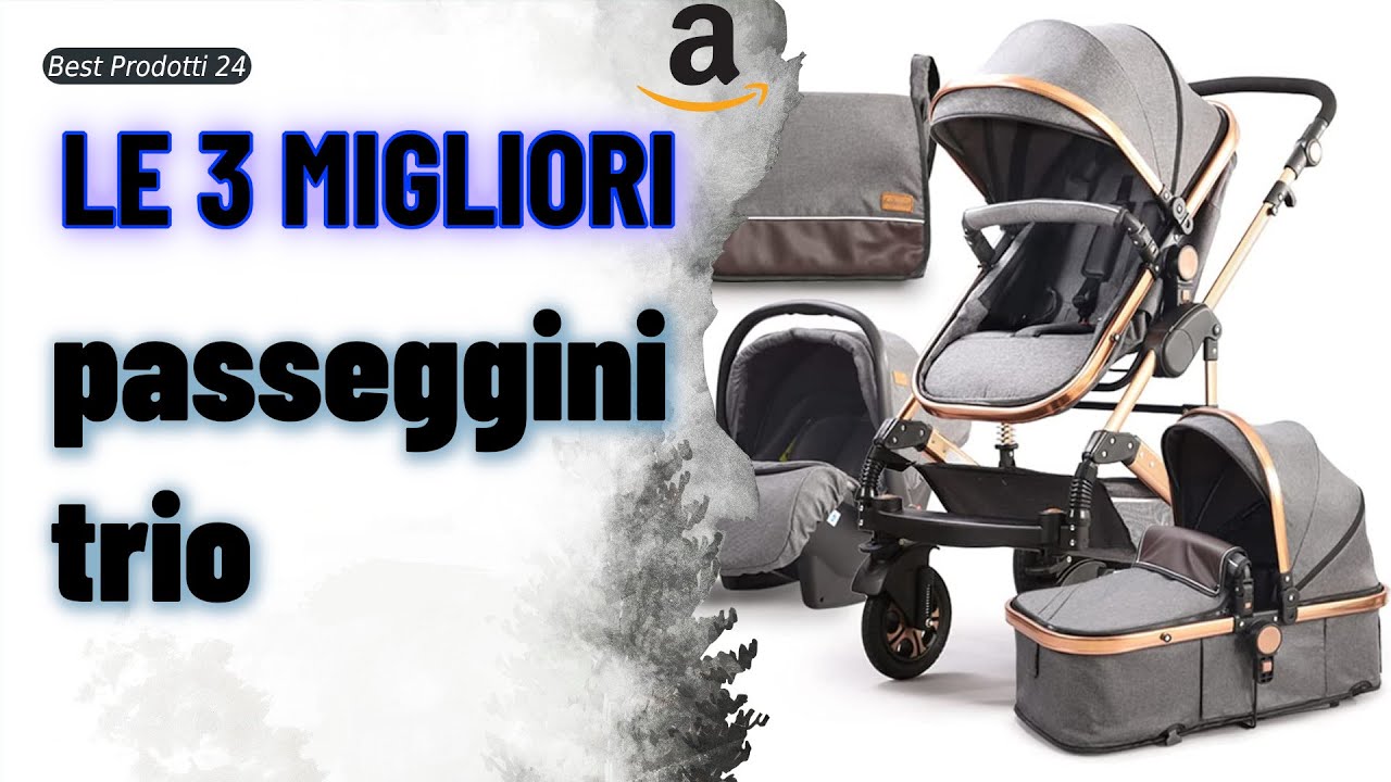 ➤ Le 3 migliori passeggini trio ✓