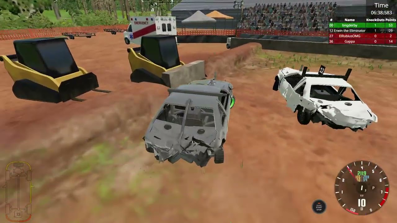 BeamNG drive derby