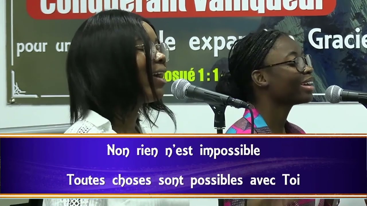 Non rien n'est impossible | Nothing is impossible-Sinach
