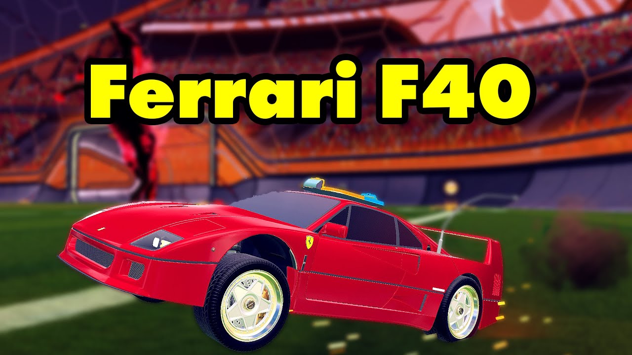 Матч с Ferrari F40 | Rocket League