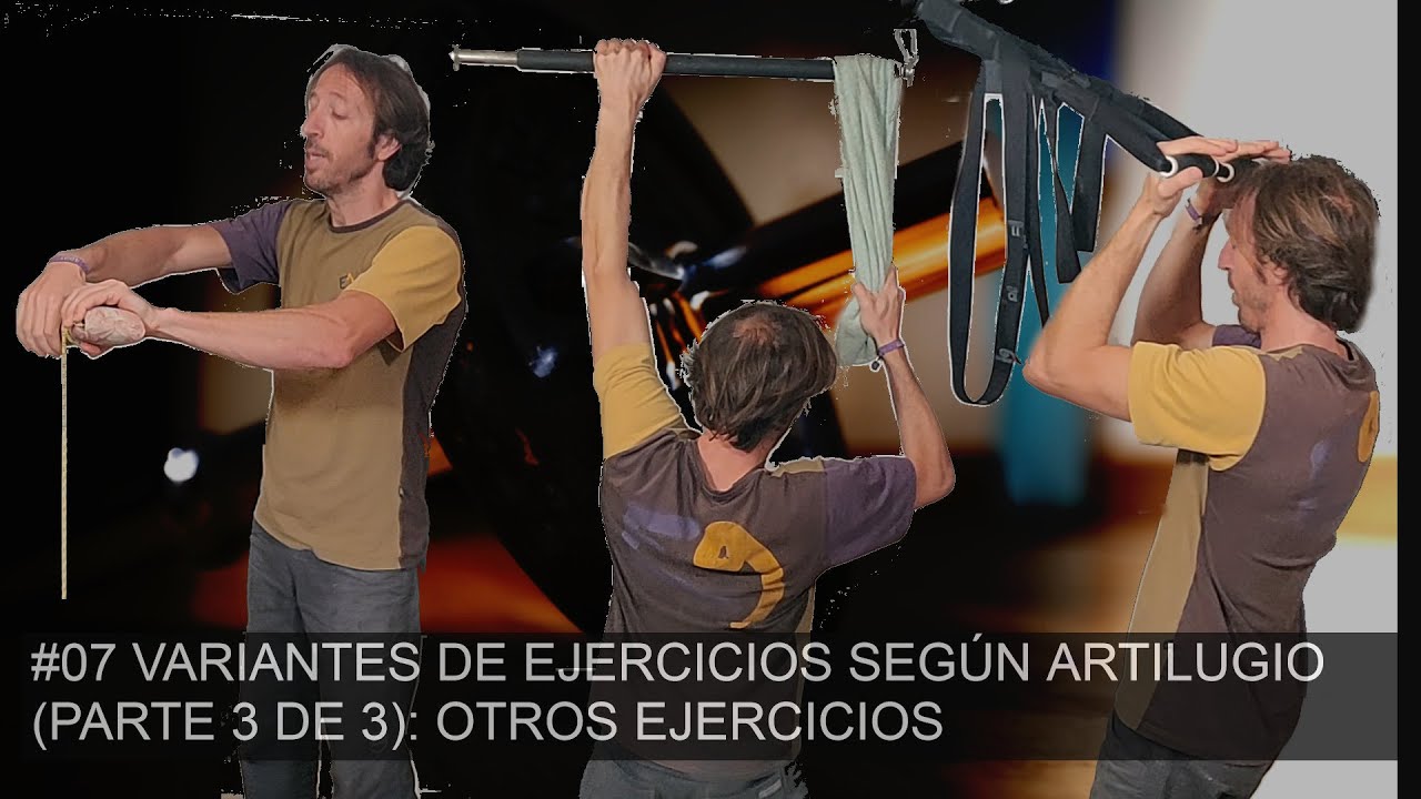 #07(3) Otros ejercicios especificos para escalada y bloque (parte 3 de 3)
