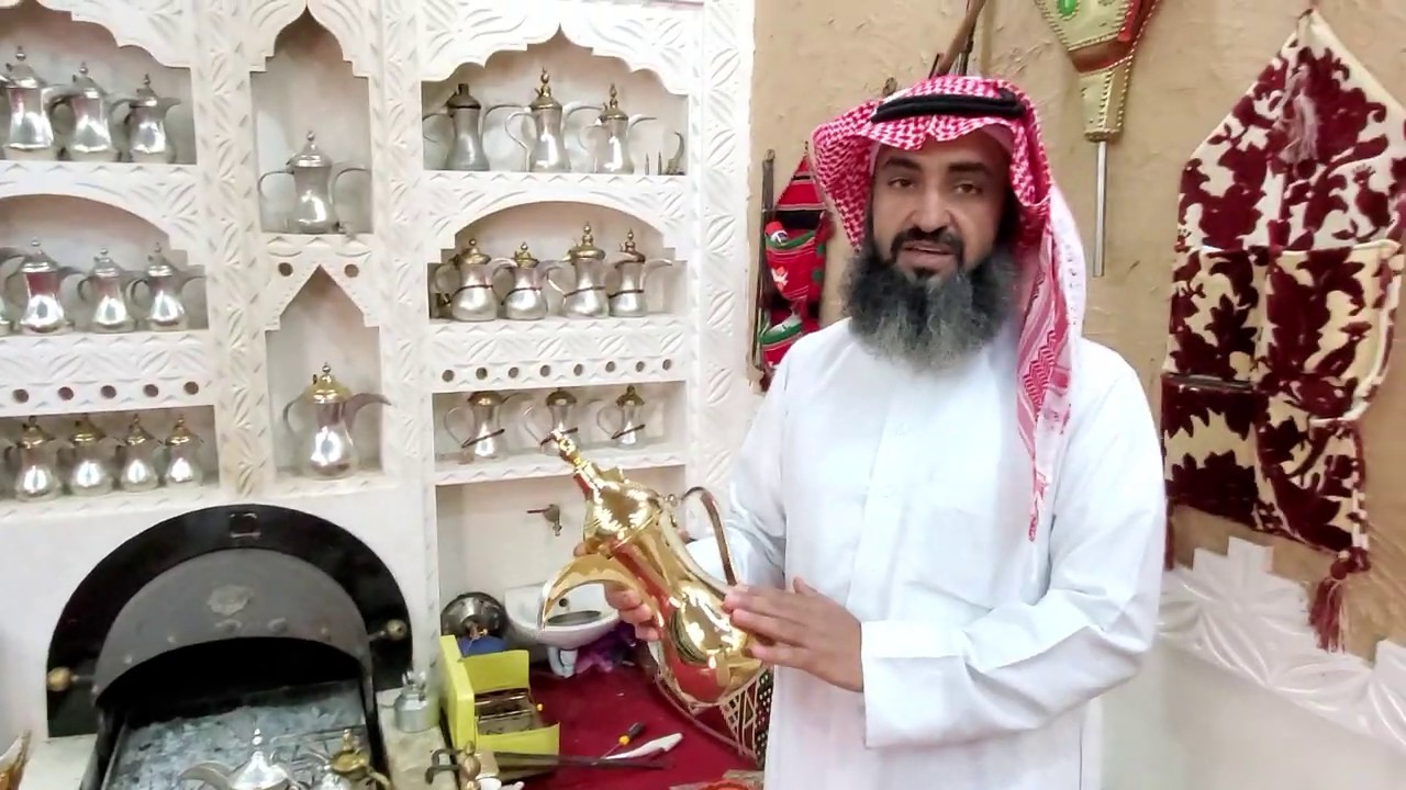 محتويات بيت الشعر وأنواع دلال القهوة مع الشيخ أبو تميم العوفي