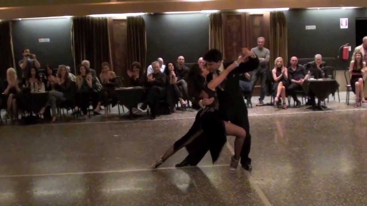 Pablo Garcia e Laura Grandi alla milonga classica vals