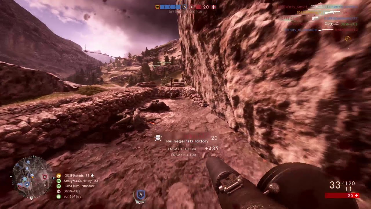 BF1 monte grappa assault bad spawns
