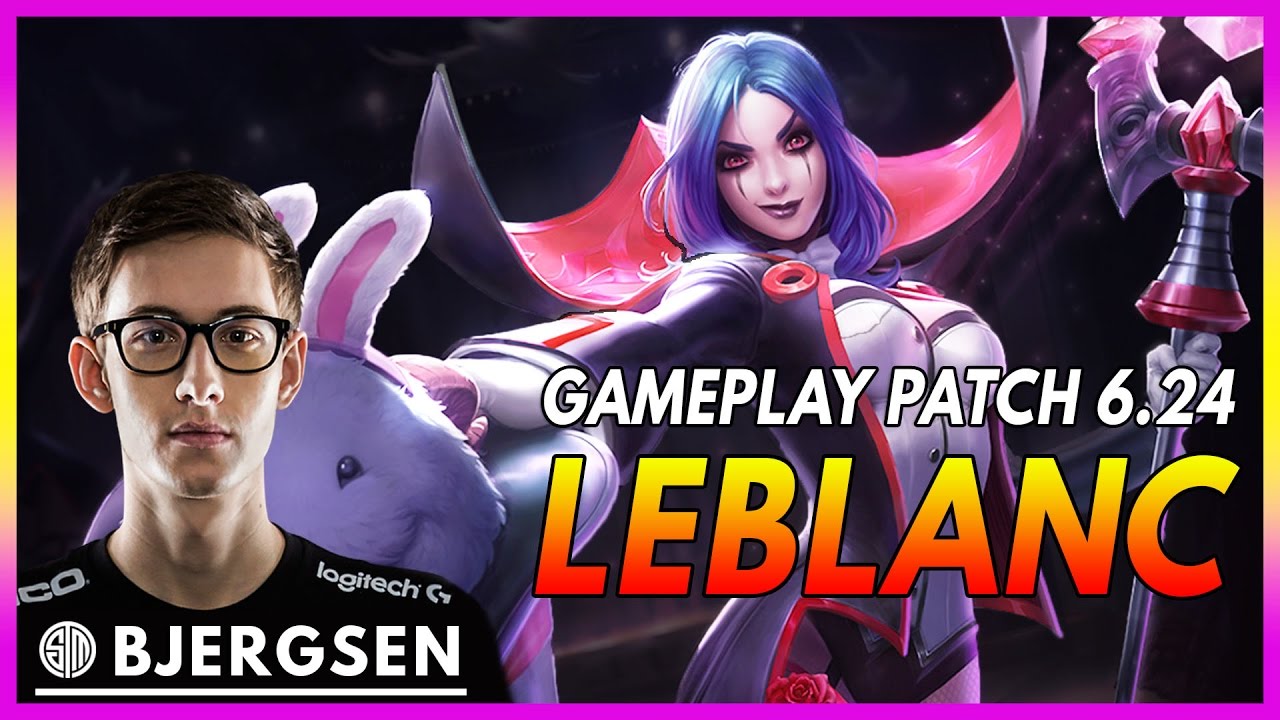 369. Bjergsen Leblanc vs Malzahar Mid - December 31st, 2016, Patch 6.24 Season 7