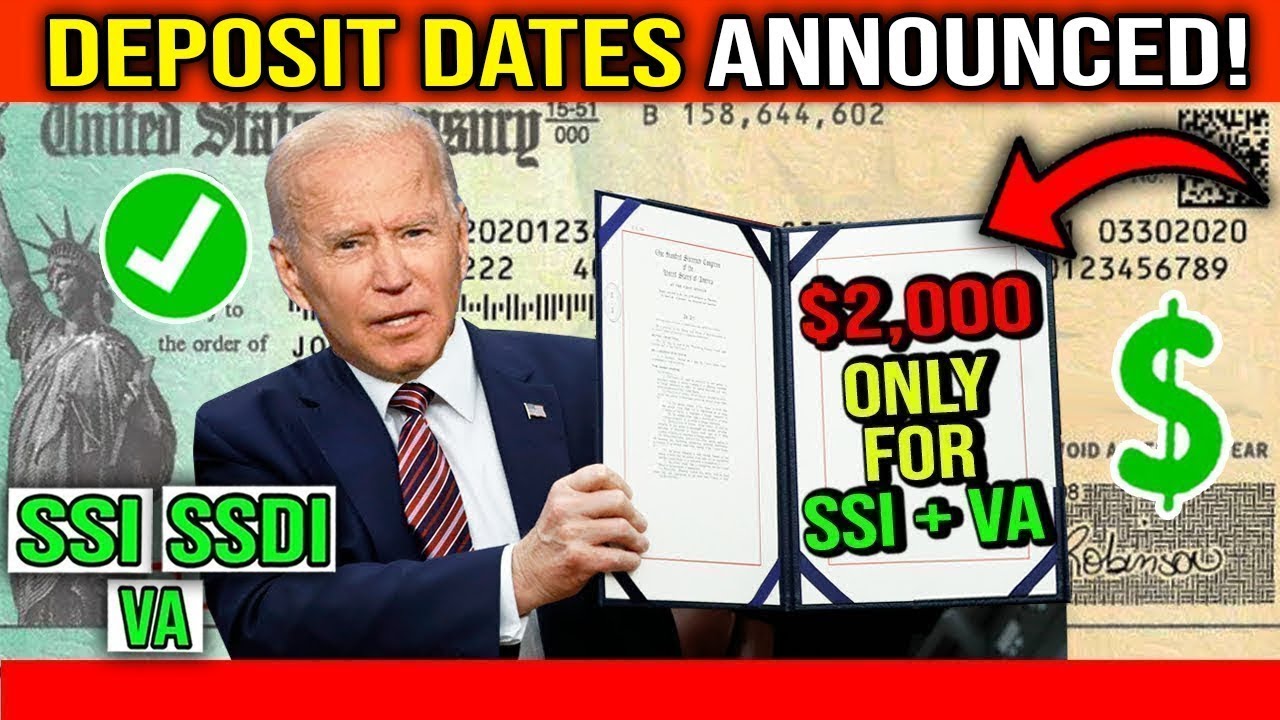 THEY ARE PASSING IT TODAY! CHECK DEPOSIT DATES! STIMULUS COMING! $2,000 Fourth Stimulus CHECK Update