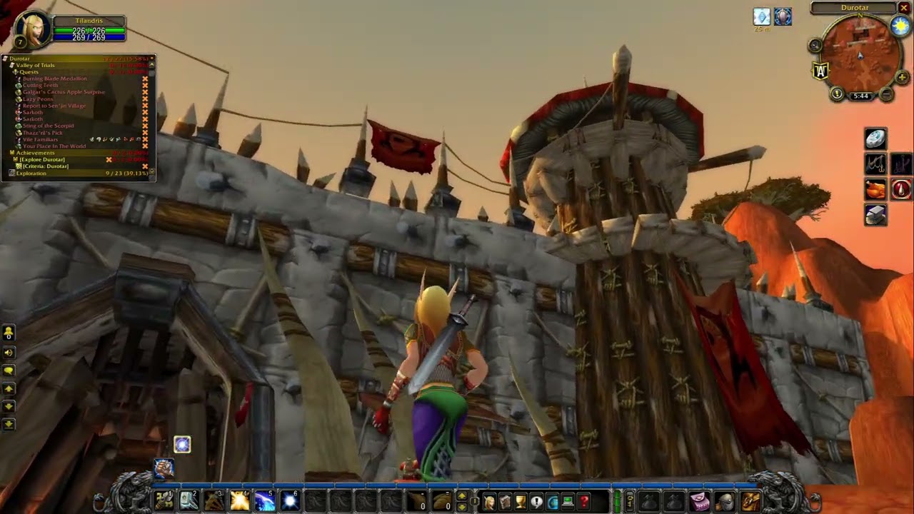 WoW Classic 100% Run – Blood Elf Paladin Levels 1–5 Part 3 | Valley of Trials