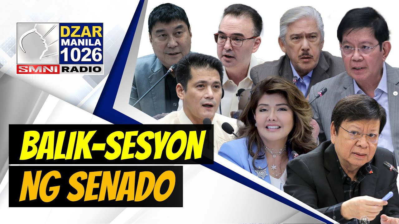 LIVE: PAGBABALIK-SESYON NG SENADO
