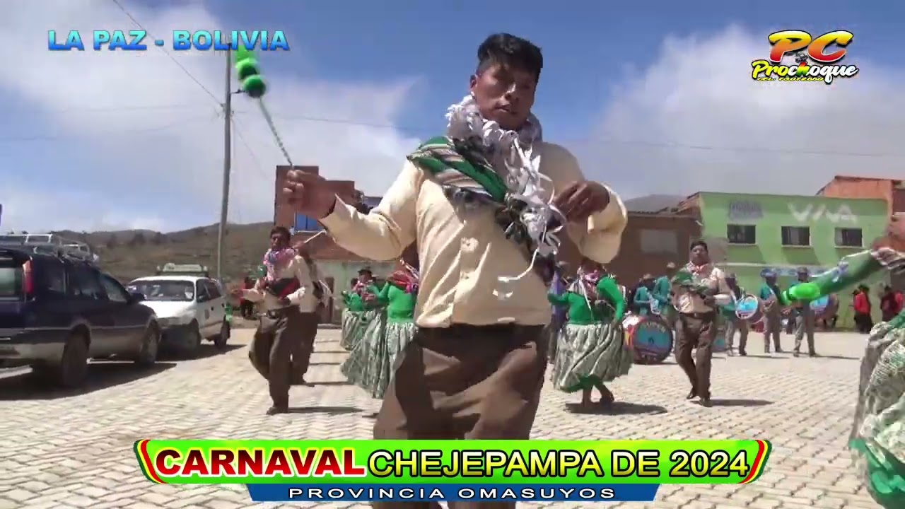 Gran fiesta carnavalera en chejepampaprovincia omasuyos